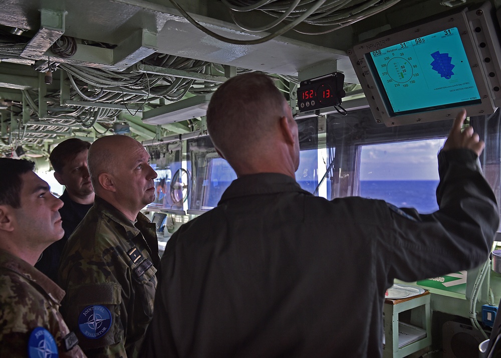 USS Mount Whitney (LCC 20) Exercise Trident Jupiter 2019