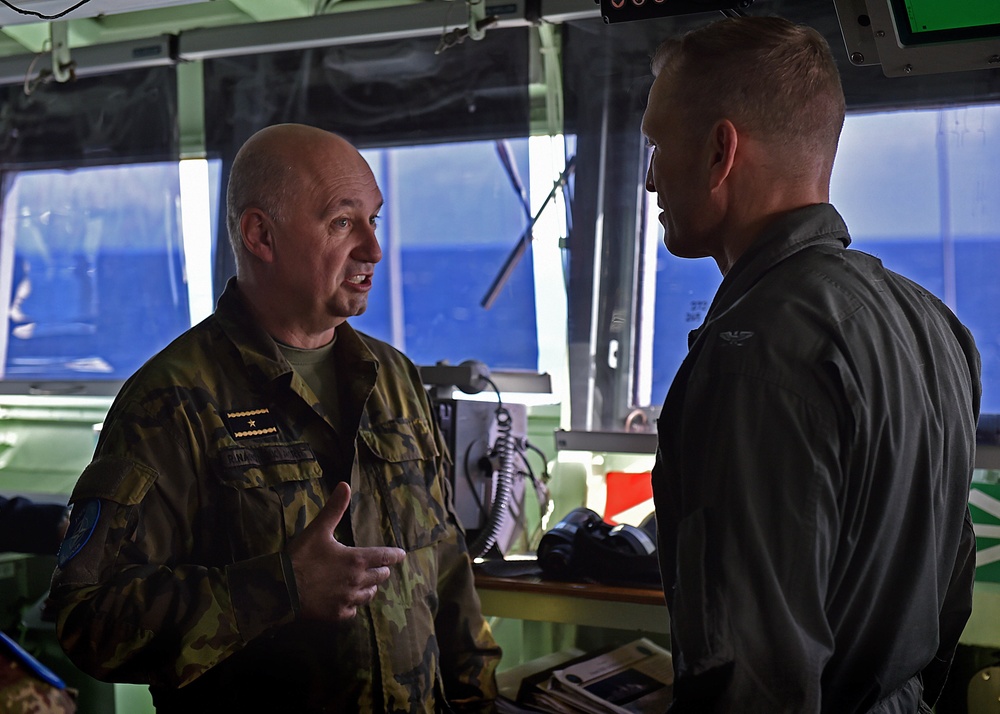 USS Mount Whitney (LCC 20) Exercise Trident Jupiter 2019