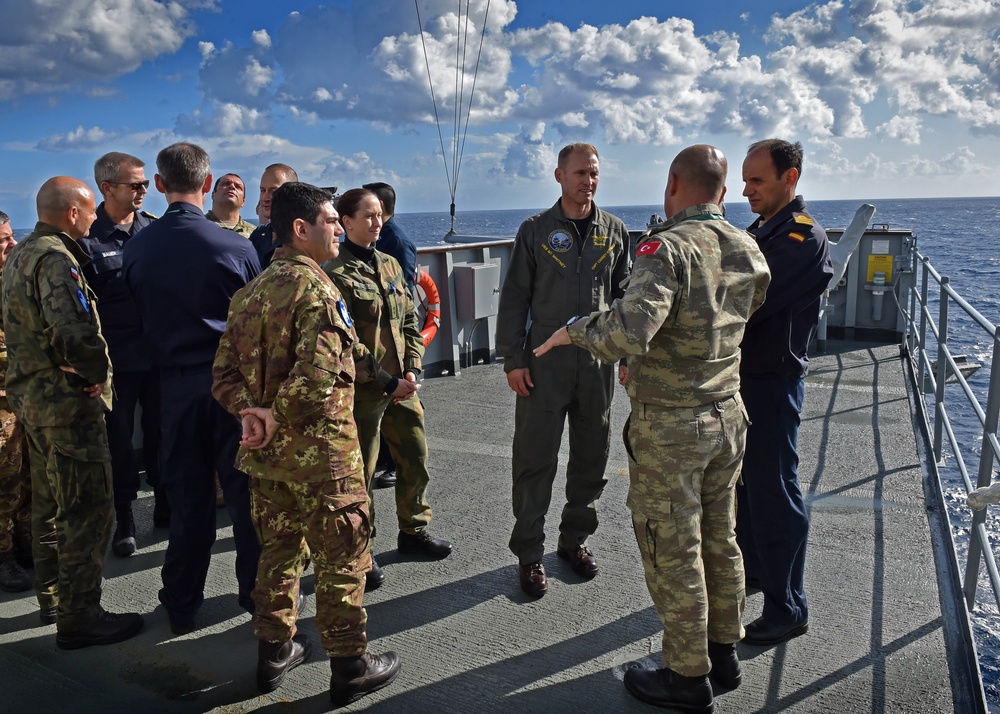 USS Mount Whitney (LCC 20) Exercise Trident Jupiter 2019