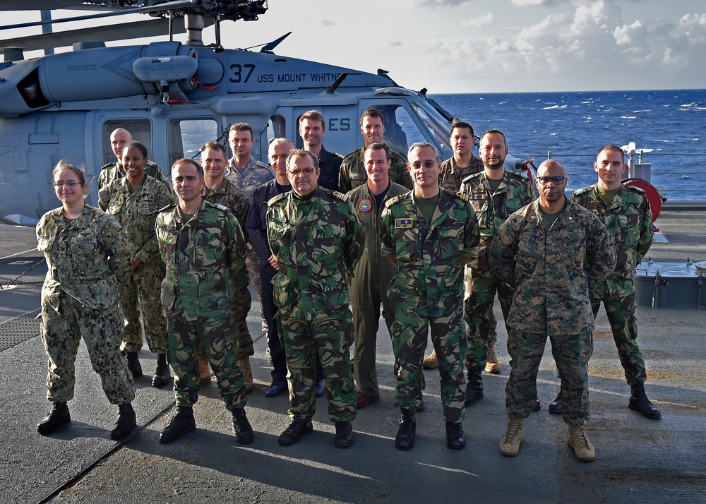 USS Mount Whitney (LCC 20) Exercise Trident Jupiter 2019