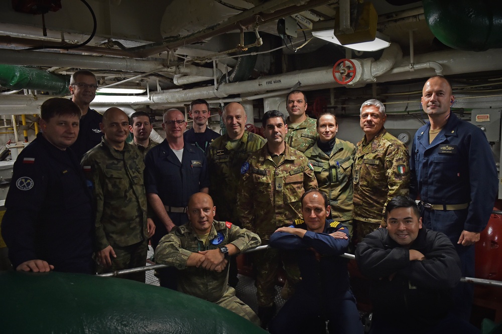 USS Mount Whitney (LCC 20) Exercise Trident Jupiter 2019