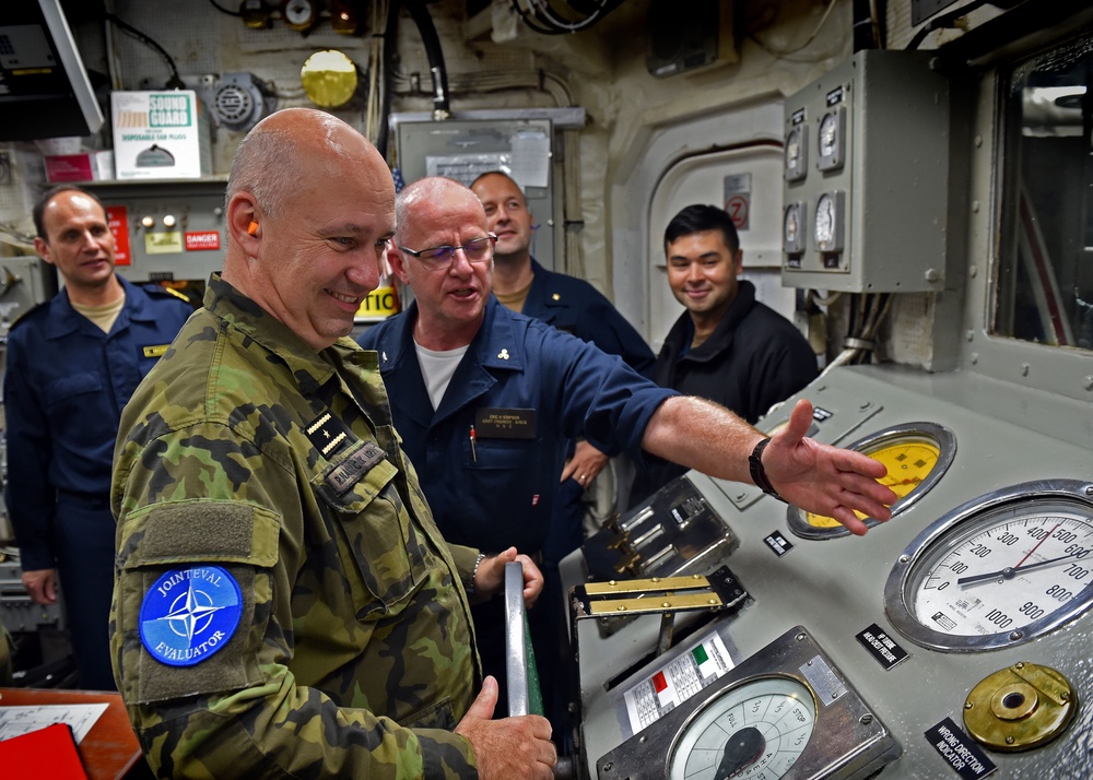 USS Mount Whitney (LCC 20) Exercise Trident Jupiter 2019