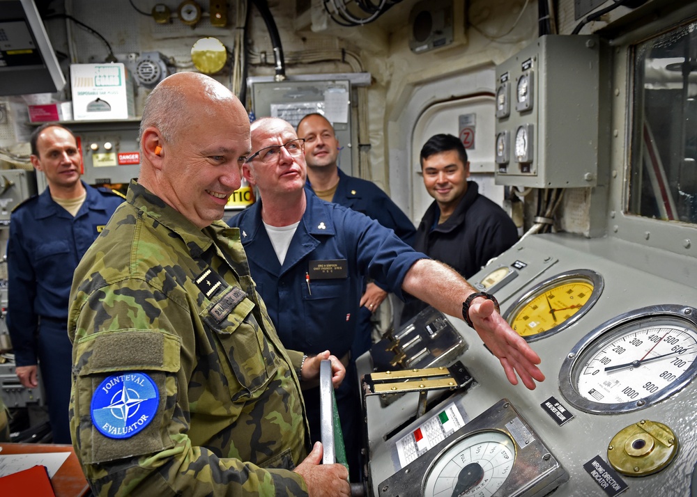 USS Mount Whitney (LCC 20) Exercise Trident Jupiter 2019