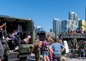 STEM student day during  Fleet Week San Diego 2019