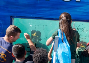 STEM student day during  Fleet Week San Diego 2019