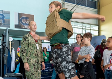 STEM student day during  Fleet Week San Diego 2019