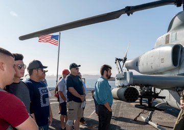 STEM student day during  Fleet Week San Diego 2019