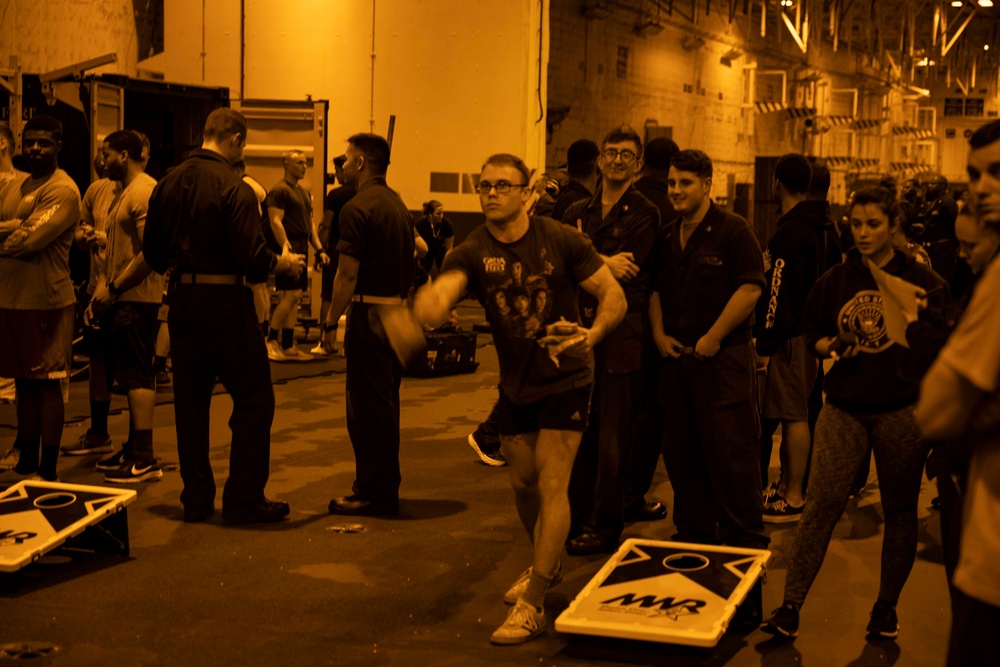 USS Gerald R. Ford Corn Hole Tournament