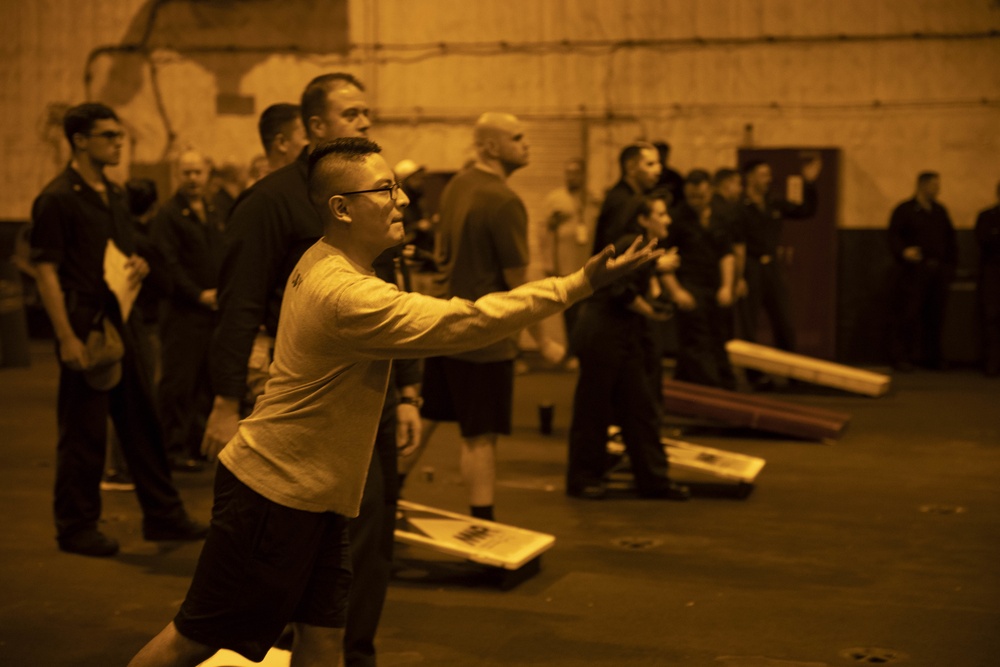 USS Gerald R. Ford Corn Hole Tournament