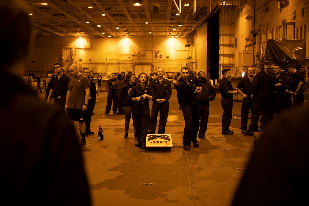 USS Gerald R. Ford Corn Hole Tournament