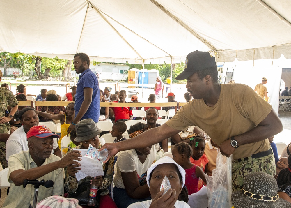 Comfort Visits Haiti