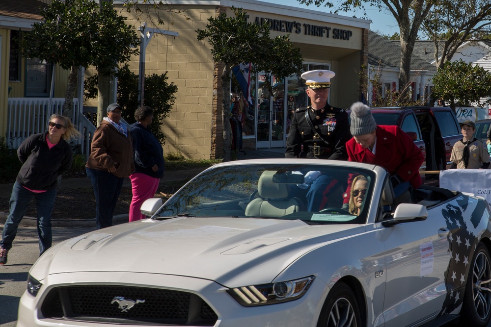 Carteret County hosts annual Veterans Day parade