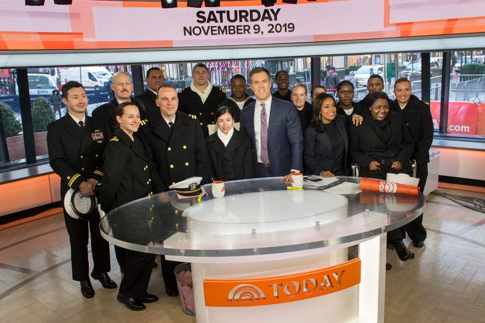 Navy visits Today Show