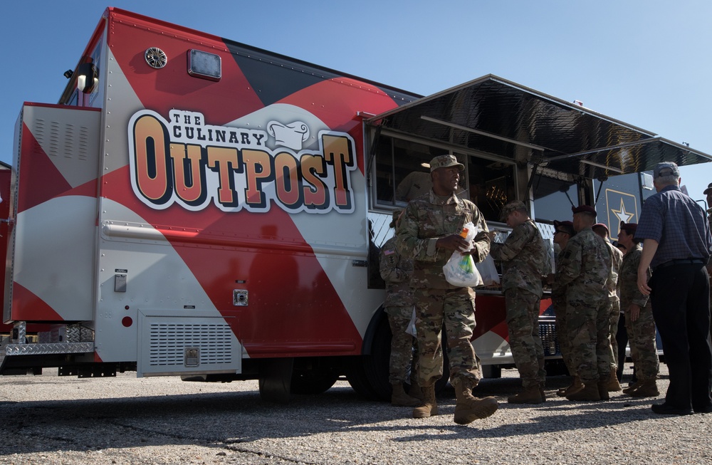 The Culinary Outpost food truck is open for business on Fort Bragg