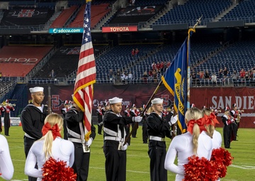 Sailors get recognized during SDSU vs. Nevada