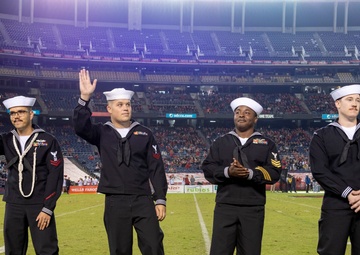 Sailors get recognized during SDSU vs. Nevada