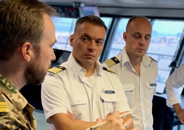 U.S. and NATO Partners Conduct Visit Aboard Cruise Ship as part of IMX 19