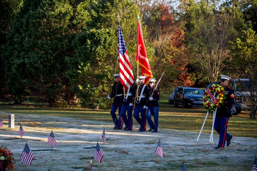 2019 SgtMaj McHugh Wreath Laying Ceremony