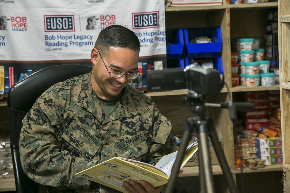 Deployed Service Members Reach Home through Bob Hope Legacy Reading Program