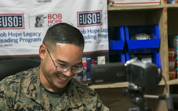 Deployed Service Members Reach Home through Bob Hope Legacy Reading Program
