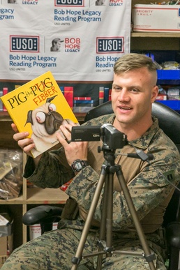 Deployed Service Members Reach Home through Bob Hope Legacy Reading Program