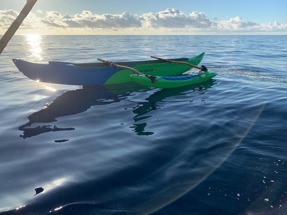 Coast Guard seeks public's help identifying owner of found canoe off Diamond Head, Oahu