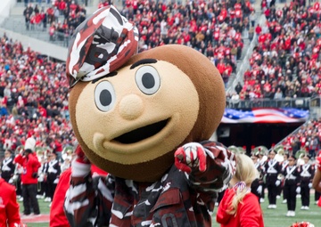 Ohio National Guard honored during Ohio State football military appreciation game