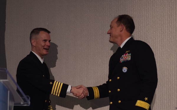 RDML Nowakowski Gives speech