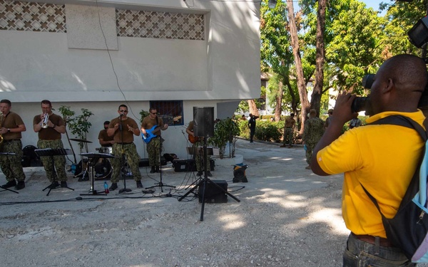 Comfort Visits Haiti
