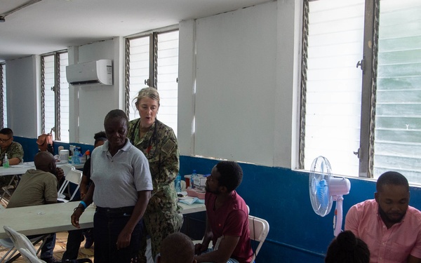 Comfort Visits Haiti
