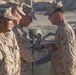 2nd Marine Division Commanding General Awards Marines from 2nd Marine Logistics Group