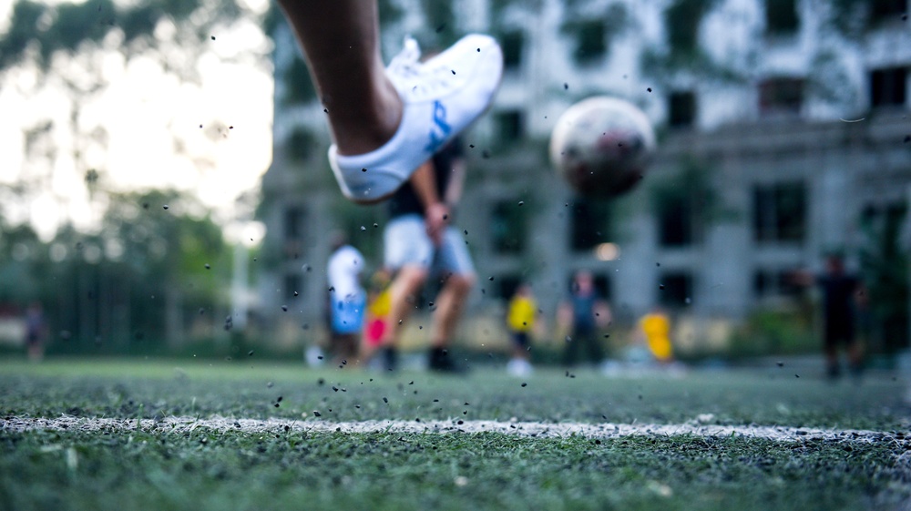DPAA recovery team plays soccer to build partnerships