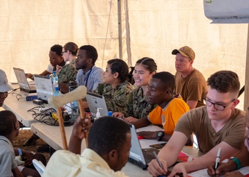 Comfort Visits Haiti