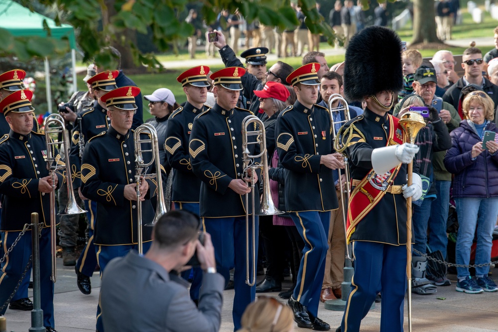Presidential Armed Forces Full Honor Wreath Laying Ceremony and Department of Veterans Affairs National Veterans Day Observance