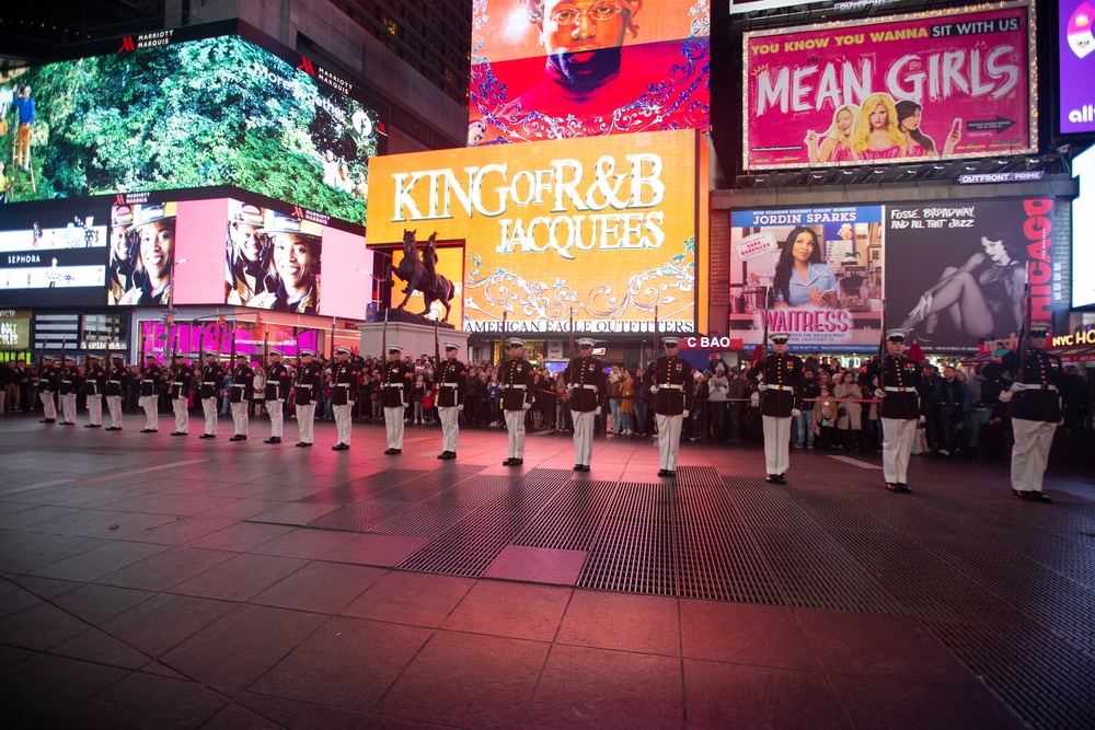 Marine Corps’ 244th Birthday Celebrated in Times Square