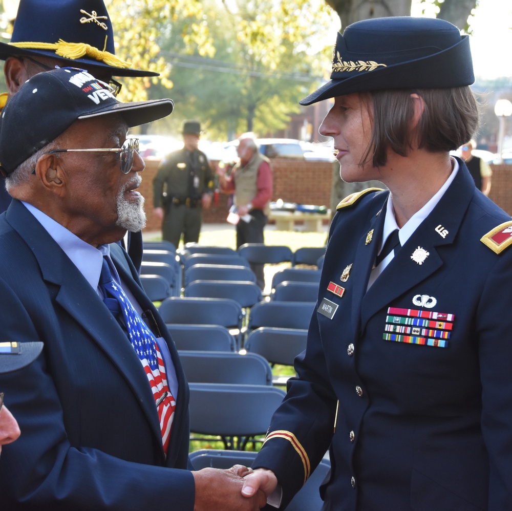 Fort Lee Soldiers support Veterans Day in Chesterfield County