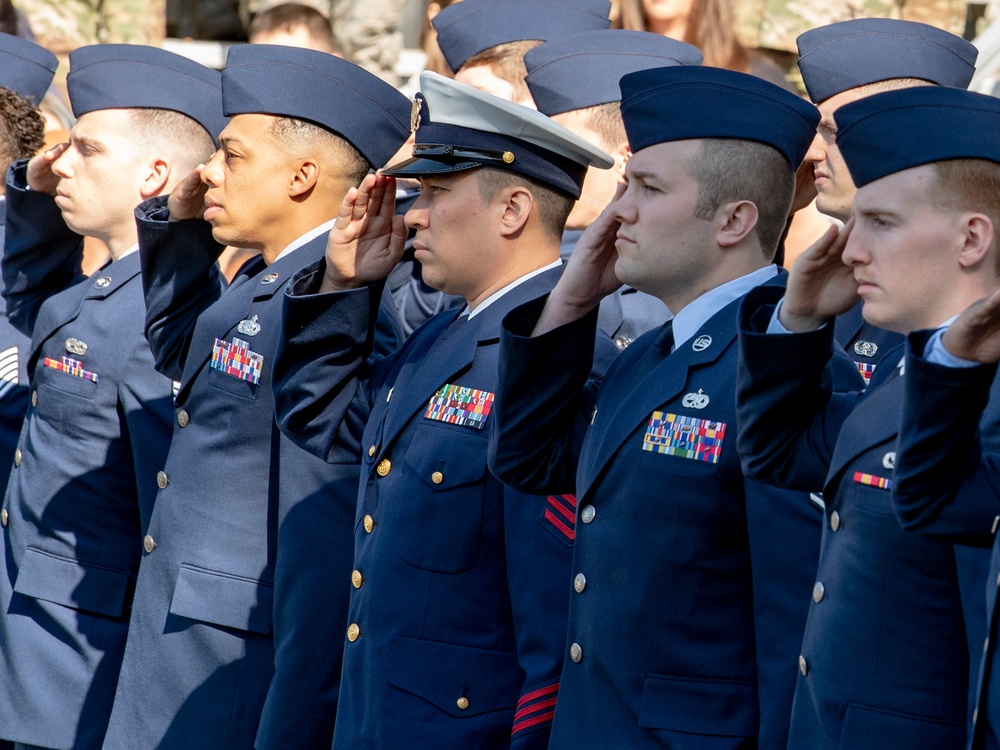 DVIDS - Images - Yokota Airmen honor Veterans in retreat ceremony ...