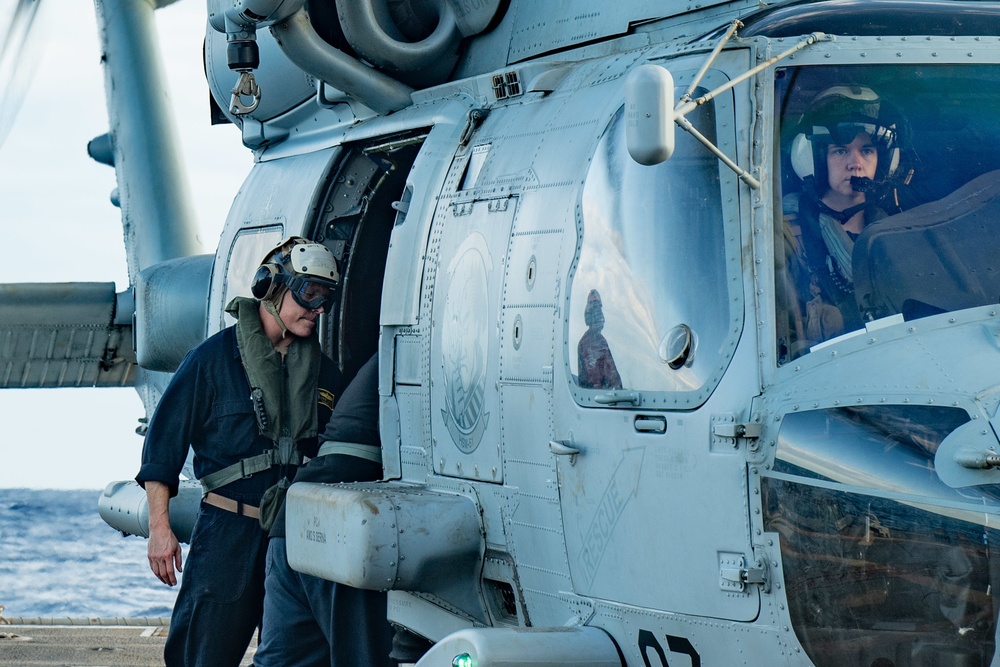 DESRON 15 Flight Quarters Aboard USS McCampbell