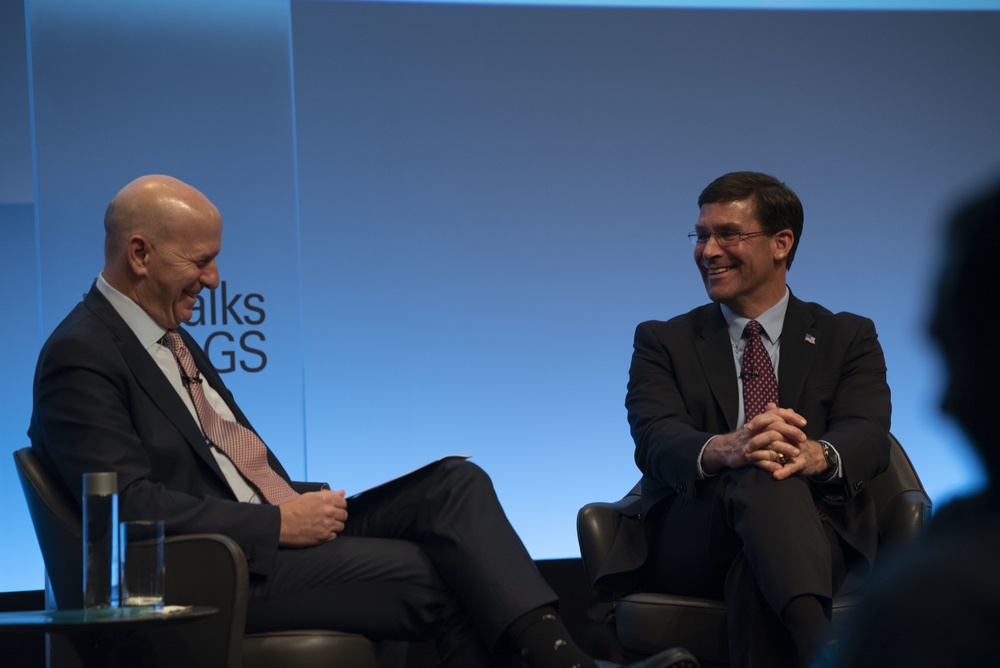 Esper Delivers Remarks At Goldman Sachs