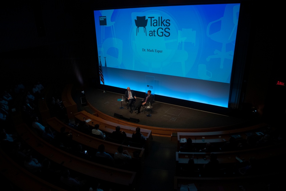 Esper Delivers Remarks At Goldman Sachs