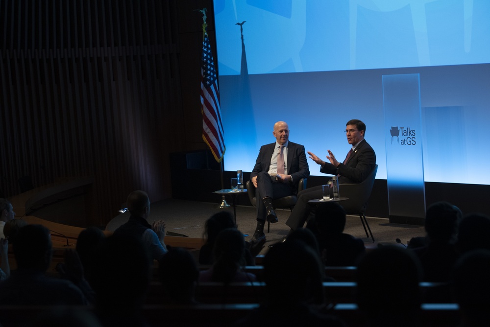Esper Delivers Remarks At Goldman Sachs