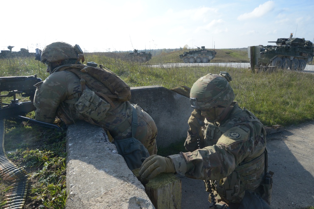 2CR DR 20 combined arms live fire