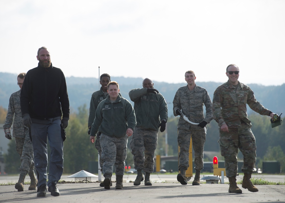 Airfield Airmen Arrest Aircraft