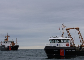 U.S. Coast Guard recycles concrete buoy sinkers on artificial reef