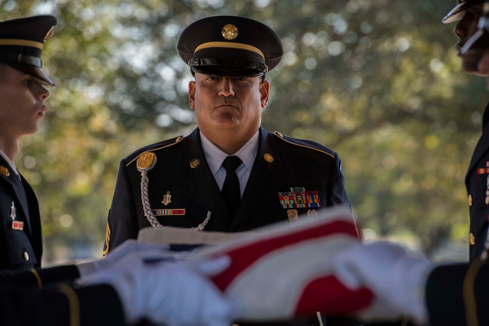 Remains of World War II service member laid to rest at Fort Sam Houston National Cemetery