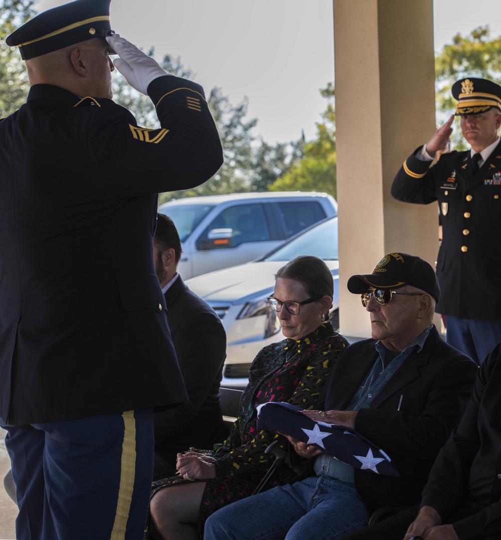 Remains of World War II service member laid to rest at Fort Sam Houston National Cemetery