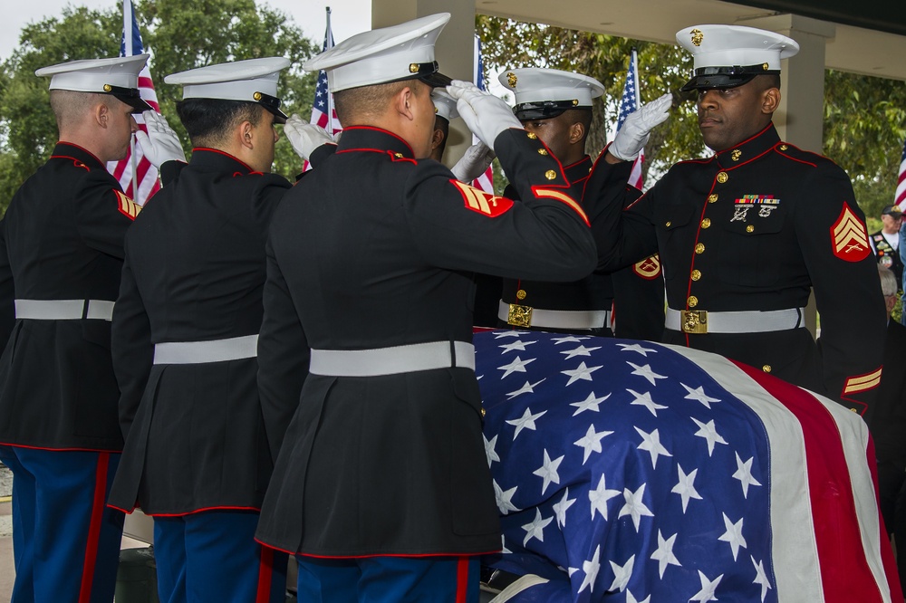 Remains of World War II service member laid to rest at Fort Sam Houston National Cemetery