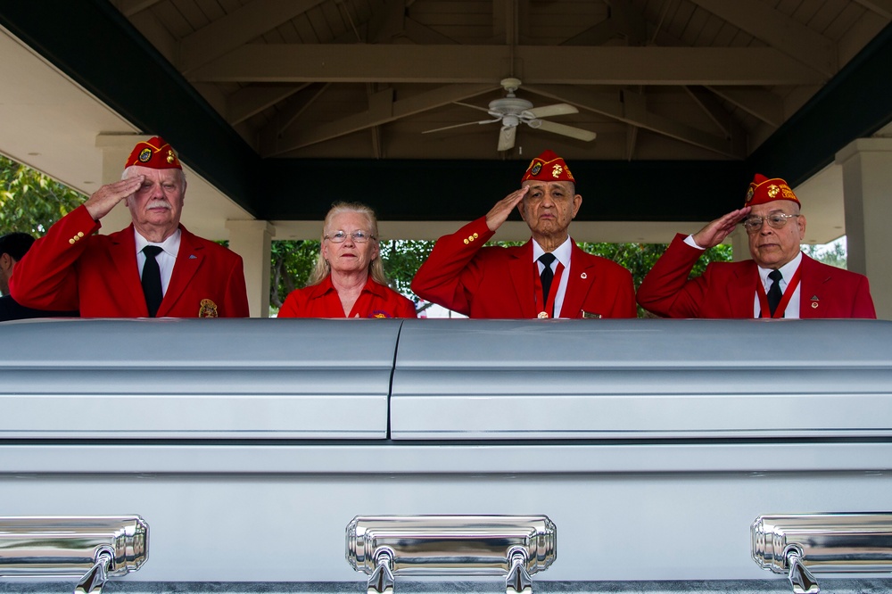 Remains of World War II service member laid to rest at Fort Sam Houston National Cemetery