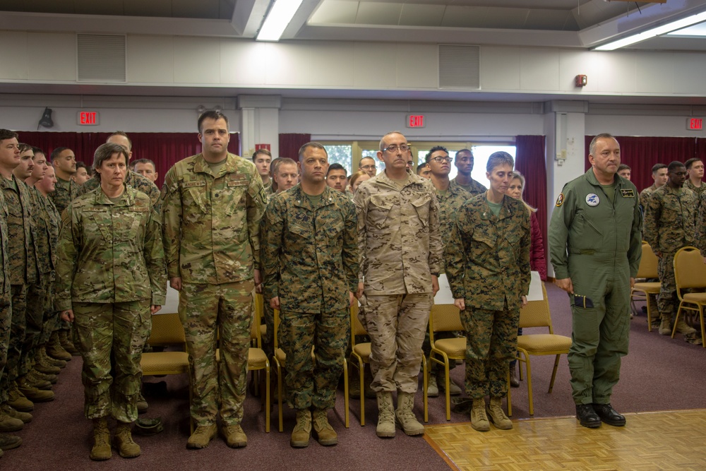 SPMAGTF-CR-AF 20.1 Celebrates 244th Marine Corps Birthday