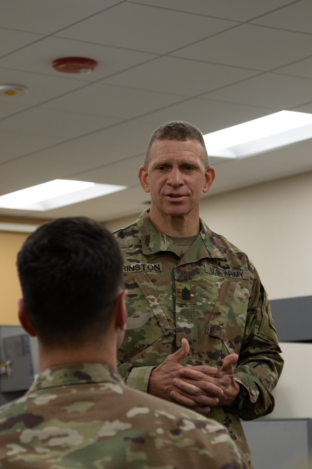 Sergeant Major of the Army visits 4th Combat Aviation Brigade, 4th Infantry Division, Fort Carson